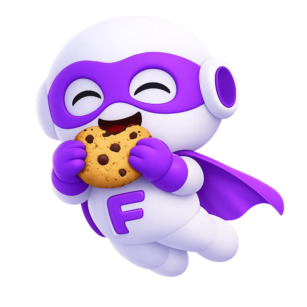 Friday Webs mascotte